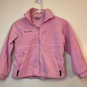 Light Pink Columbia Jacket Youth Size 7/8